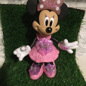 Disney Minnie Mouse Bloomin' Bows Talking and Light-Up Toy - Interactive Fun